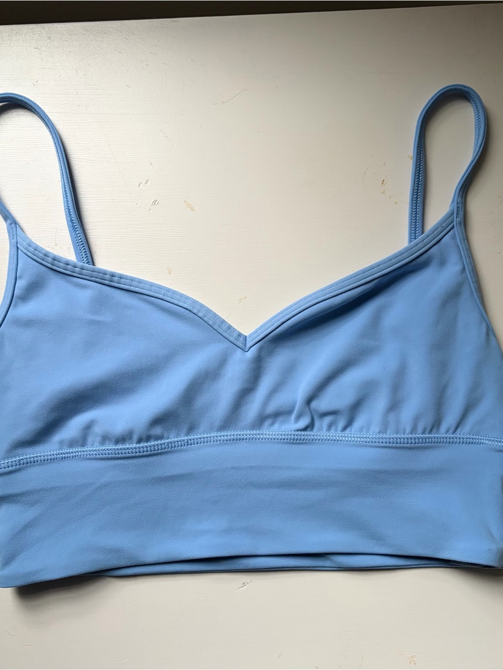 Lululemon Blue Sweetheart Sports Bra Size 6
